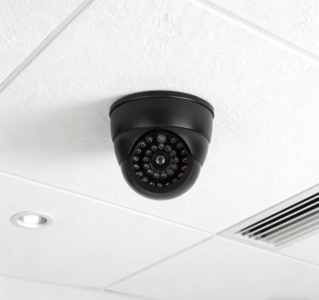 Home Security Technician - Fake Conch Dome Dummy Camera Flashing