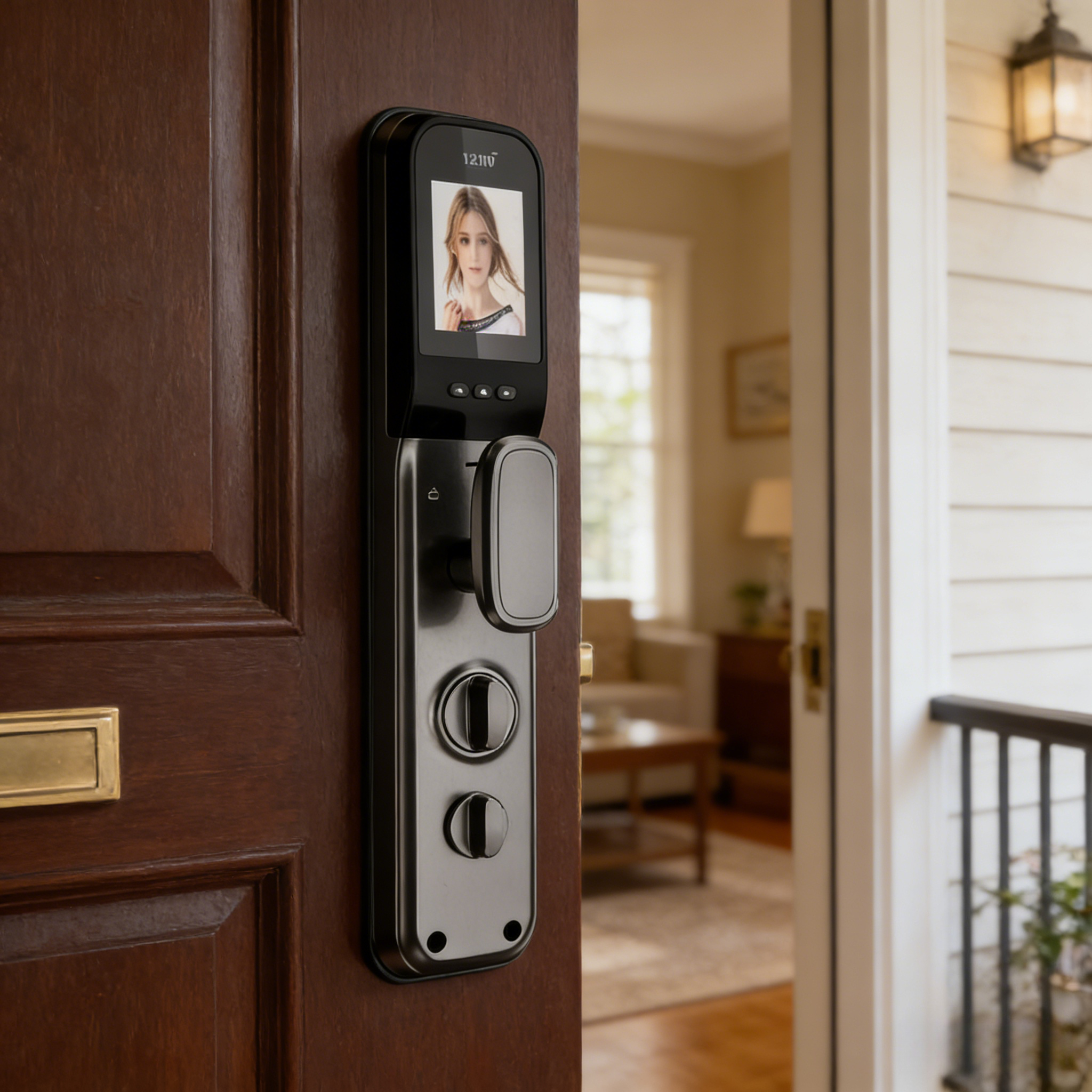HX5 Smart Door Lock 3D Face Re - Home Security Locks For Doors avaliação e preço