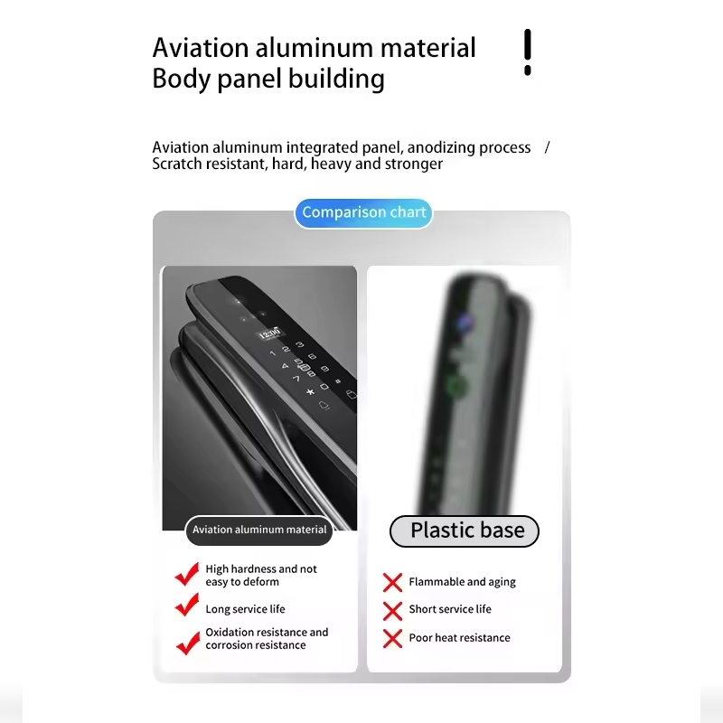 HX5 Smart Door Lock 3D Face Re - Home Security Locks For Doors avaliação e preço