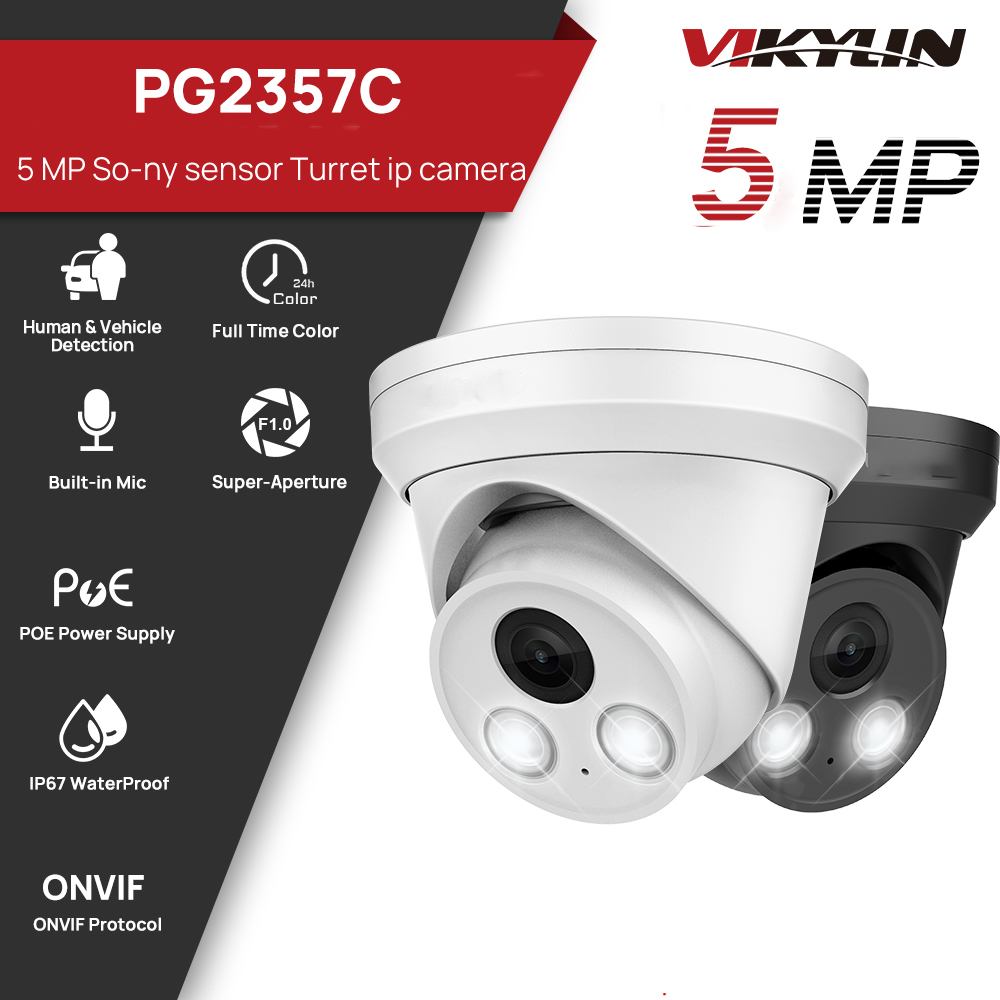 VIKYLIN 5MP Full Color Night V - Home Security Options avaliação e preço