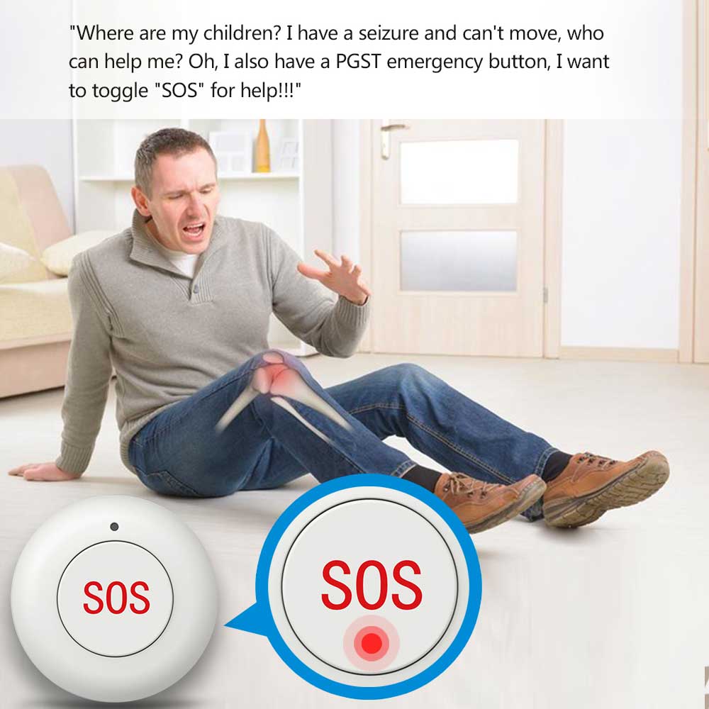 Wireless SOS Button Smart Home - Home Security Systems Wireless avaliação e preço