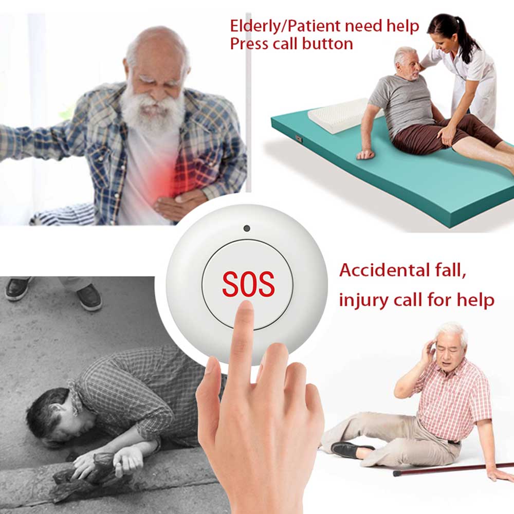 Wireless SOS Button Smart Home - Home Security Systems Wireless avaliação e preço