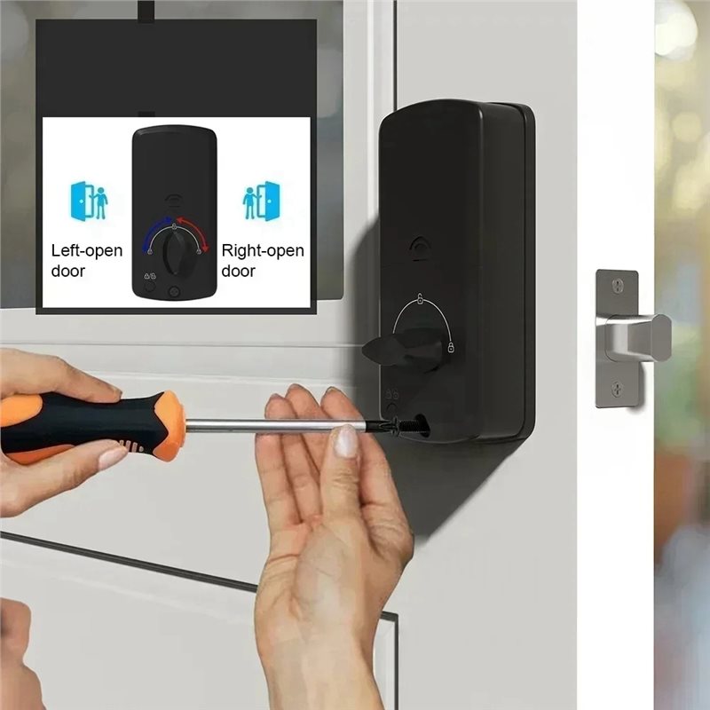 SCLS Fingerprint Door Lock Wit - Home Security Options avaliação e preço