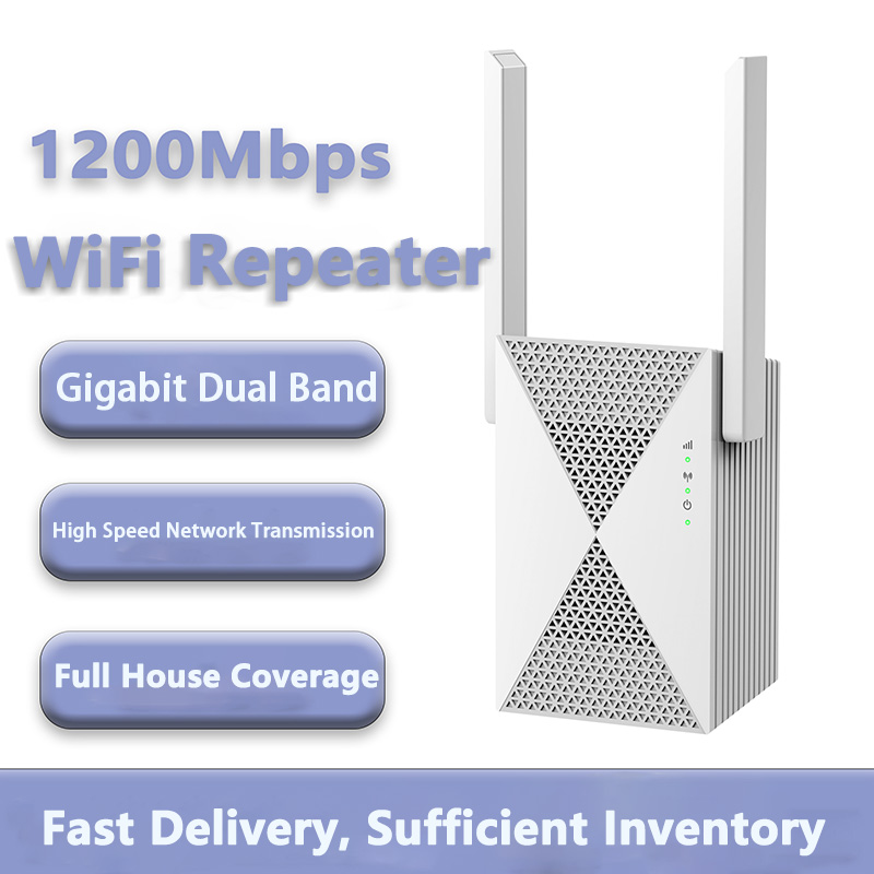 1200Mbps WiFi Repeater Wireles - Home Security And Internet avaliação e preço