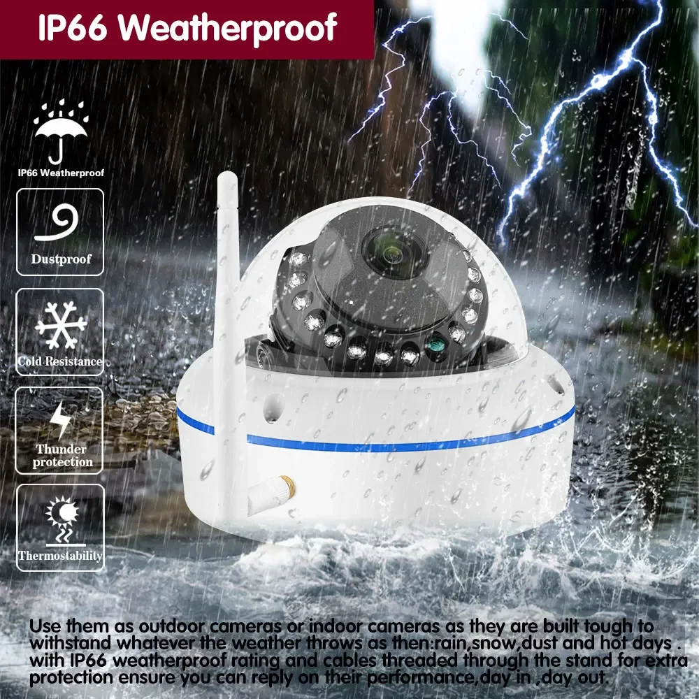 5MP Wifi IP Camera Security Sy - Home Security Systems Wireless avaliação e preço