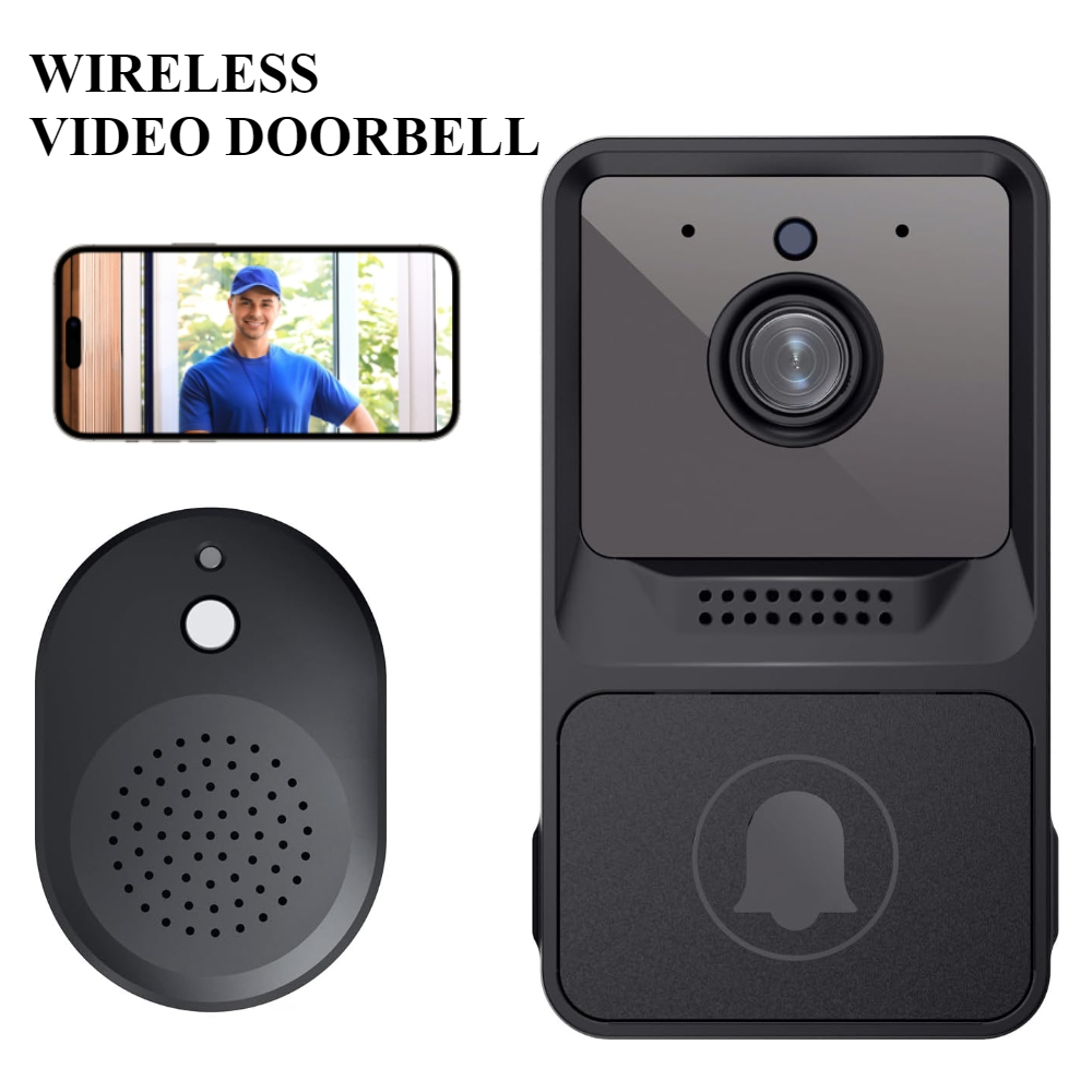 Wireless Doorbell Camera Wifi  - Home Security Ring Camera avaliação e preço