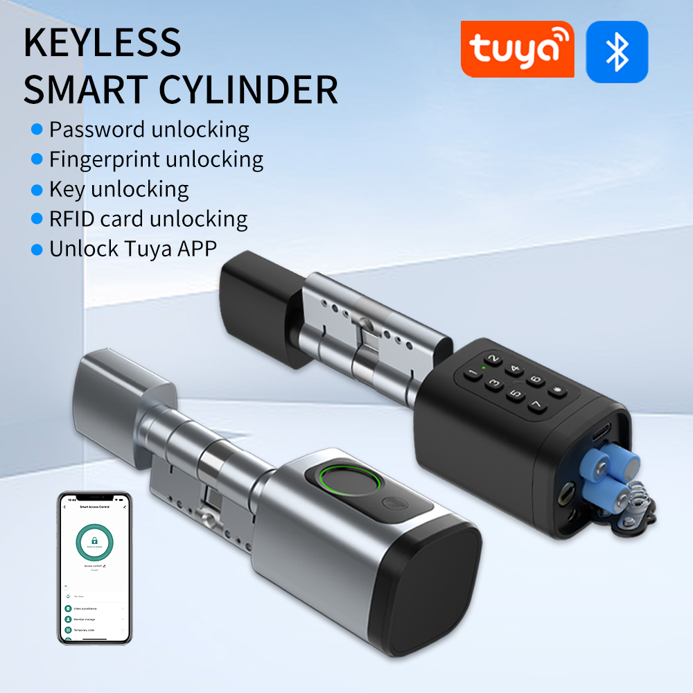 Tuya Smart Mortise Lock IP65 B - Home Security Options avaliação e preço