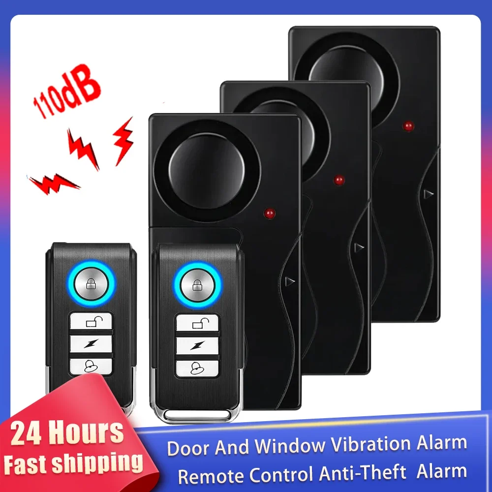 New 110dB Door And Window Vibr - Home Security Yard Sign avaliação e preço