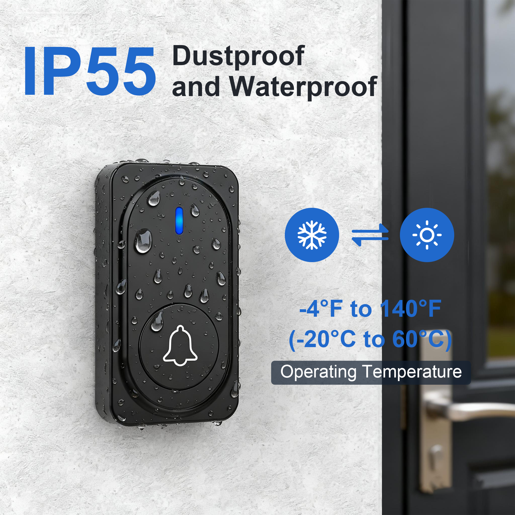 PGST Wireless Doorbell 36 Chim - Home Security Lights avaliação e preço