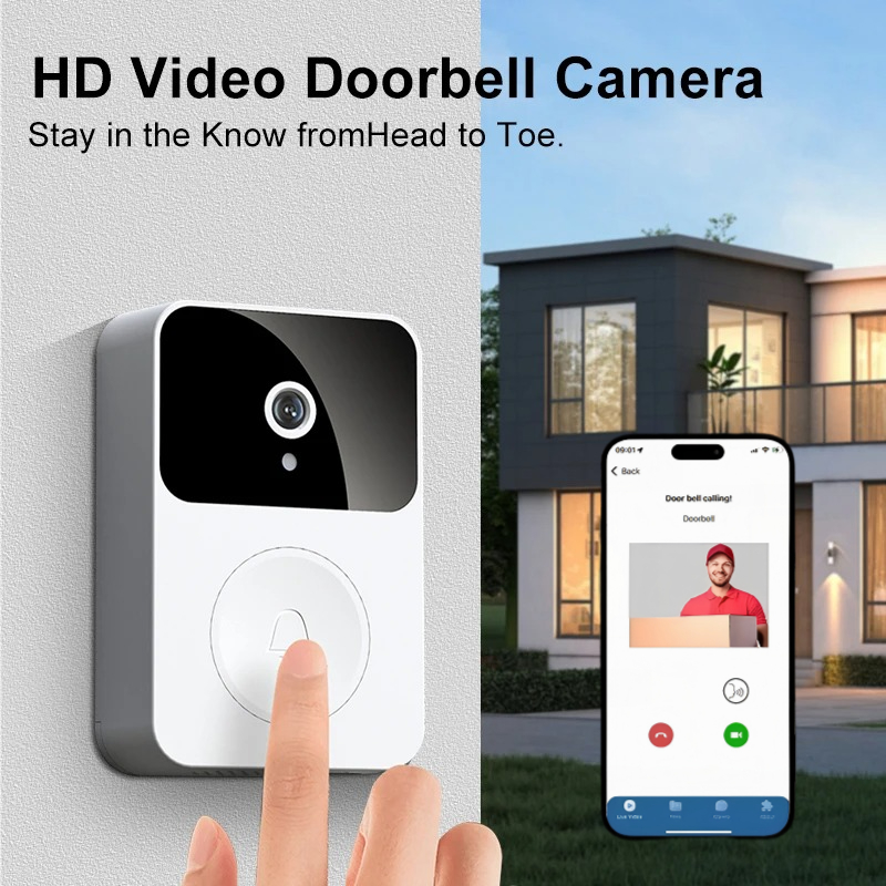 Smart Wireless Doorbell Camera - Home Security Ring Camera avaliação e preço