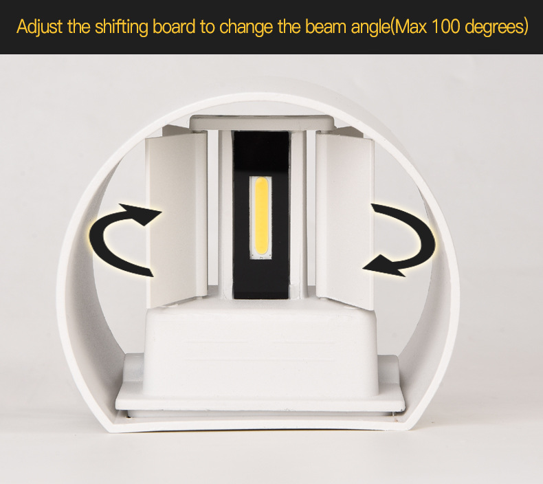 IP65 Waterproof 6W 12W COB LED - Home Security Yard Sign avaliação e preço