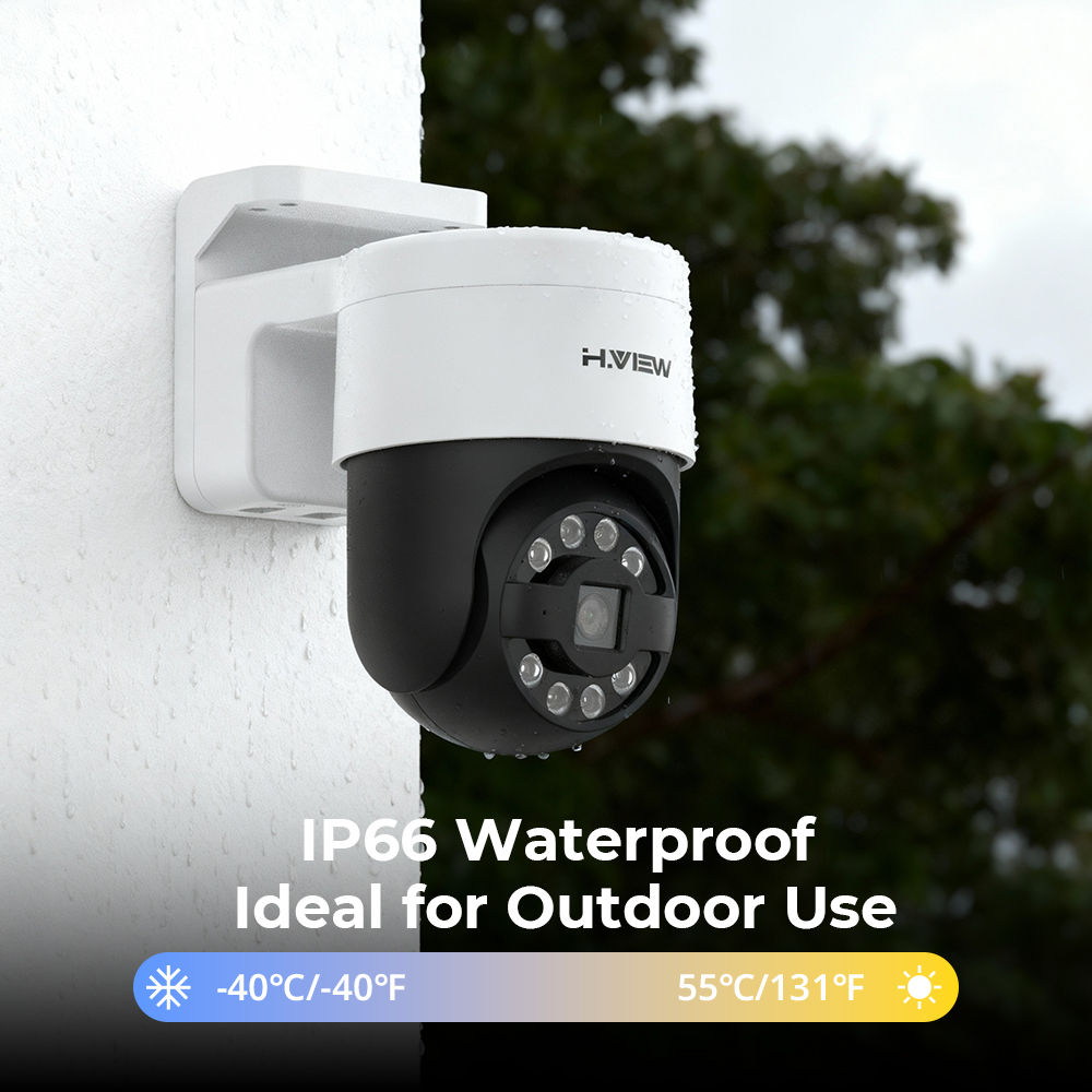 H.view 8Ch 4K 5MP 8MP Cctv Sec - Home Security Technician avaliação e preço