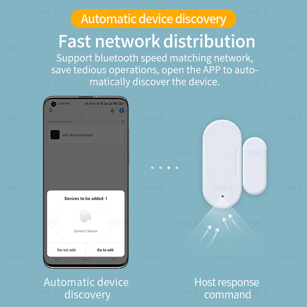 ZigBee Smart Door Window Senso - Home Security Lights avaliação e preço