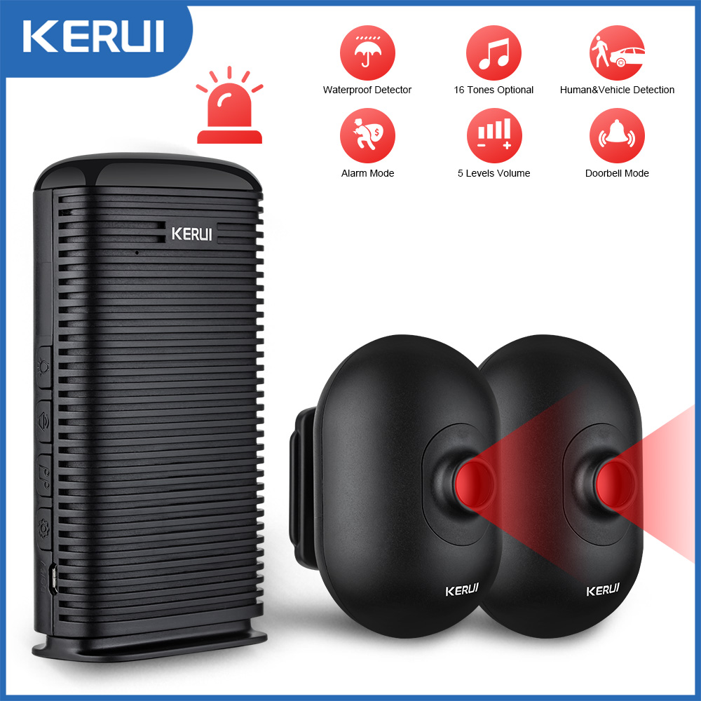 KERUI DW9 Garage Alarm Wireles - Home Security Yard Sign avaliação e preço