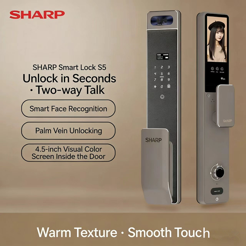 Sharp S5-FV Fully Automatic Sm - Home Security Locks For Doors avaliação e preço
