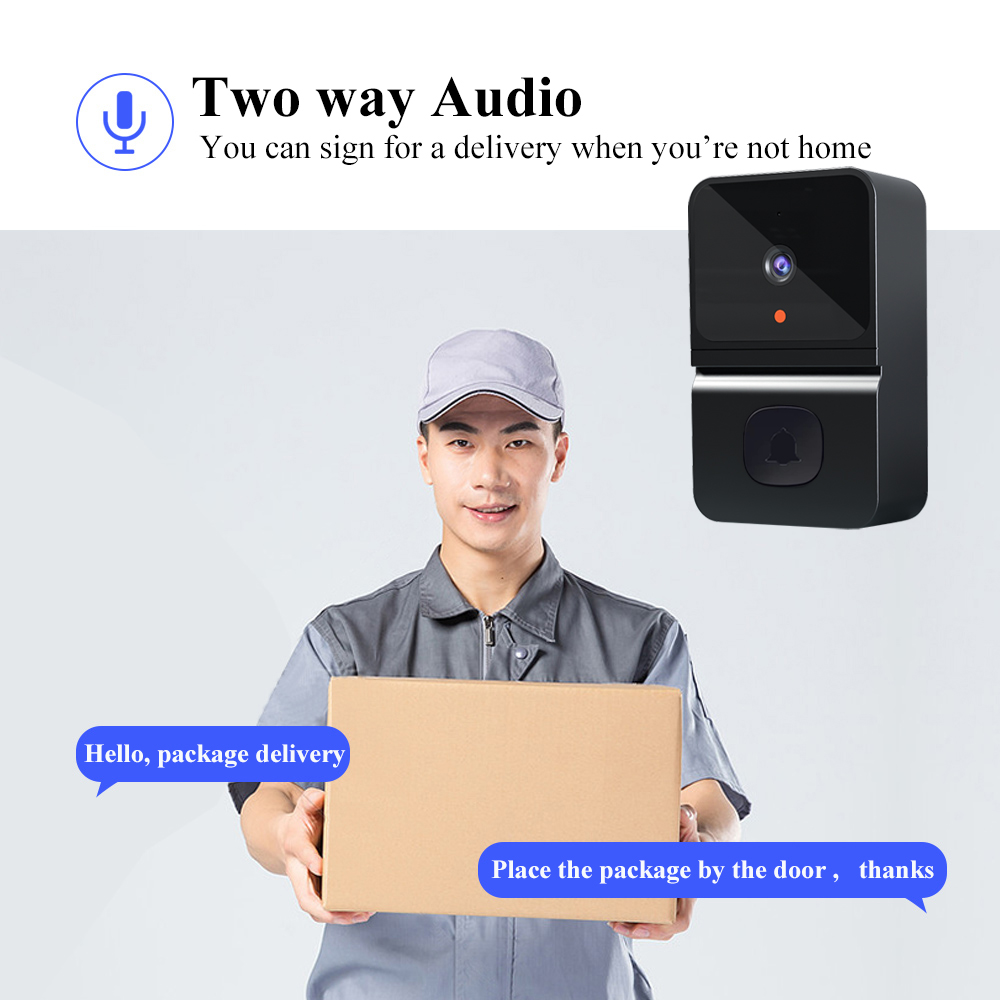 WiFi Video Doorbell Smart Home - Home Security Ring Camera avaliação e preço
