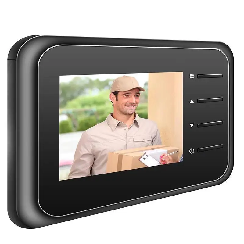 2.4 inch Video Peephole Doorbe - Home Security Ring Camera avaliação e preço