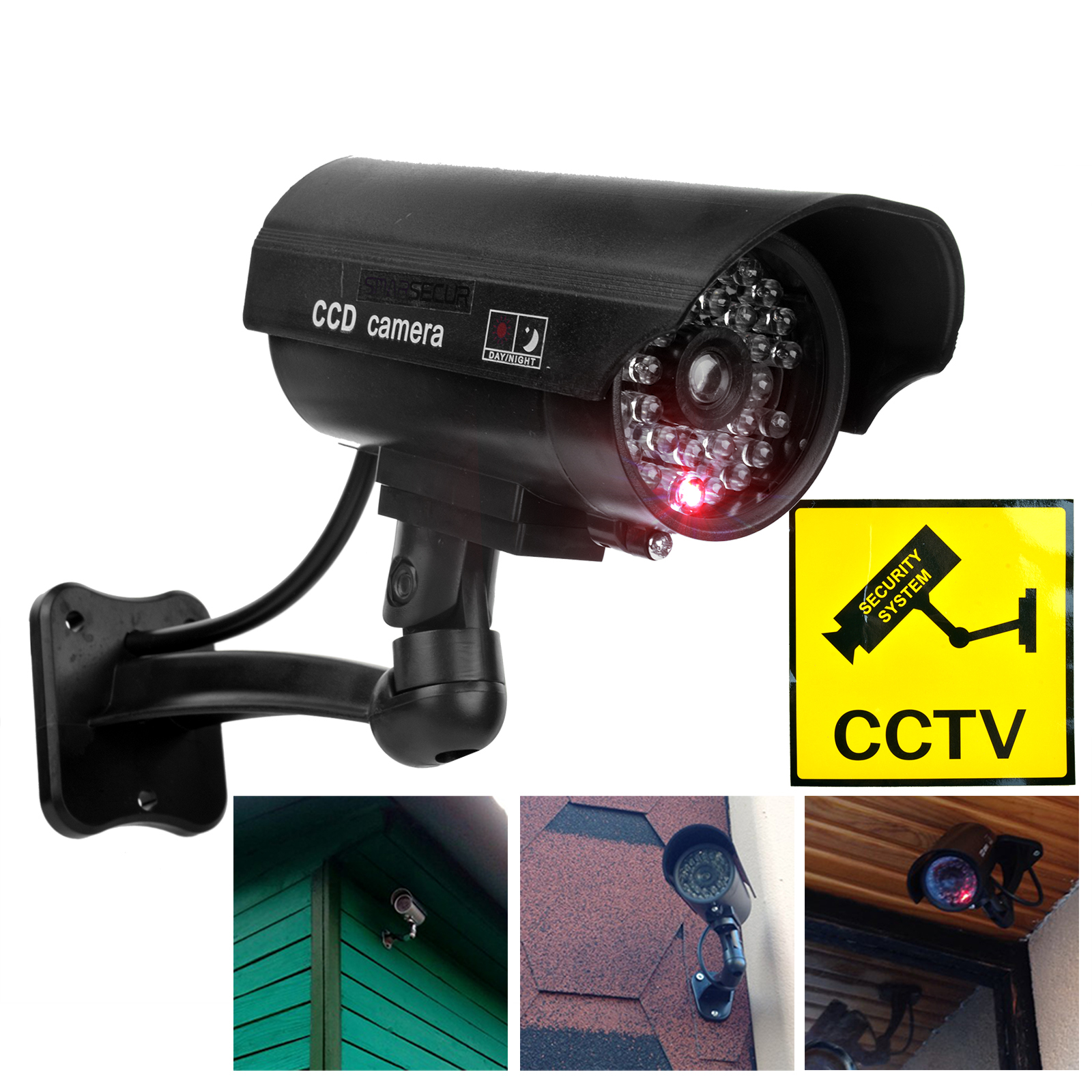 ALARMEST Fake Camera Dummy Wat - Home Security Lights avaliação e preço