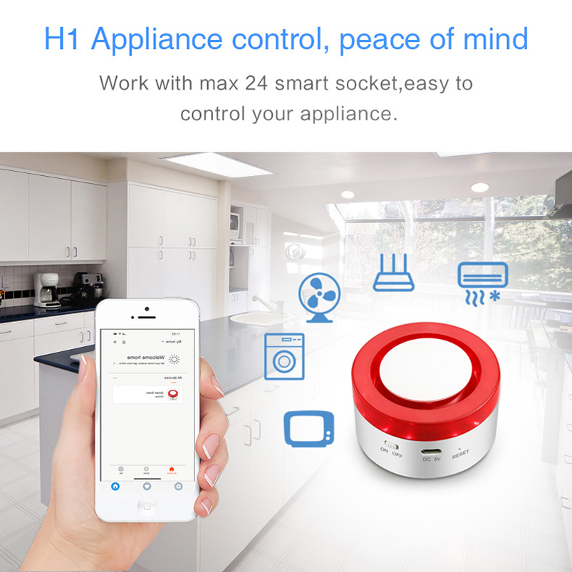 WIFI Wireless Security Alarm S - Home Security Technician avaliação e preço