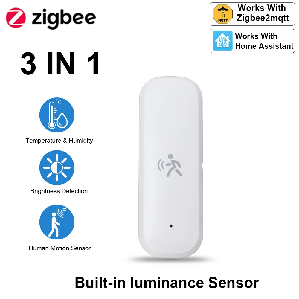 ZigBee Smart Pir Motion Sensor - Home Security Home Assistant avaliação e preço