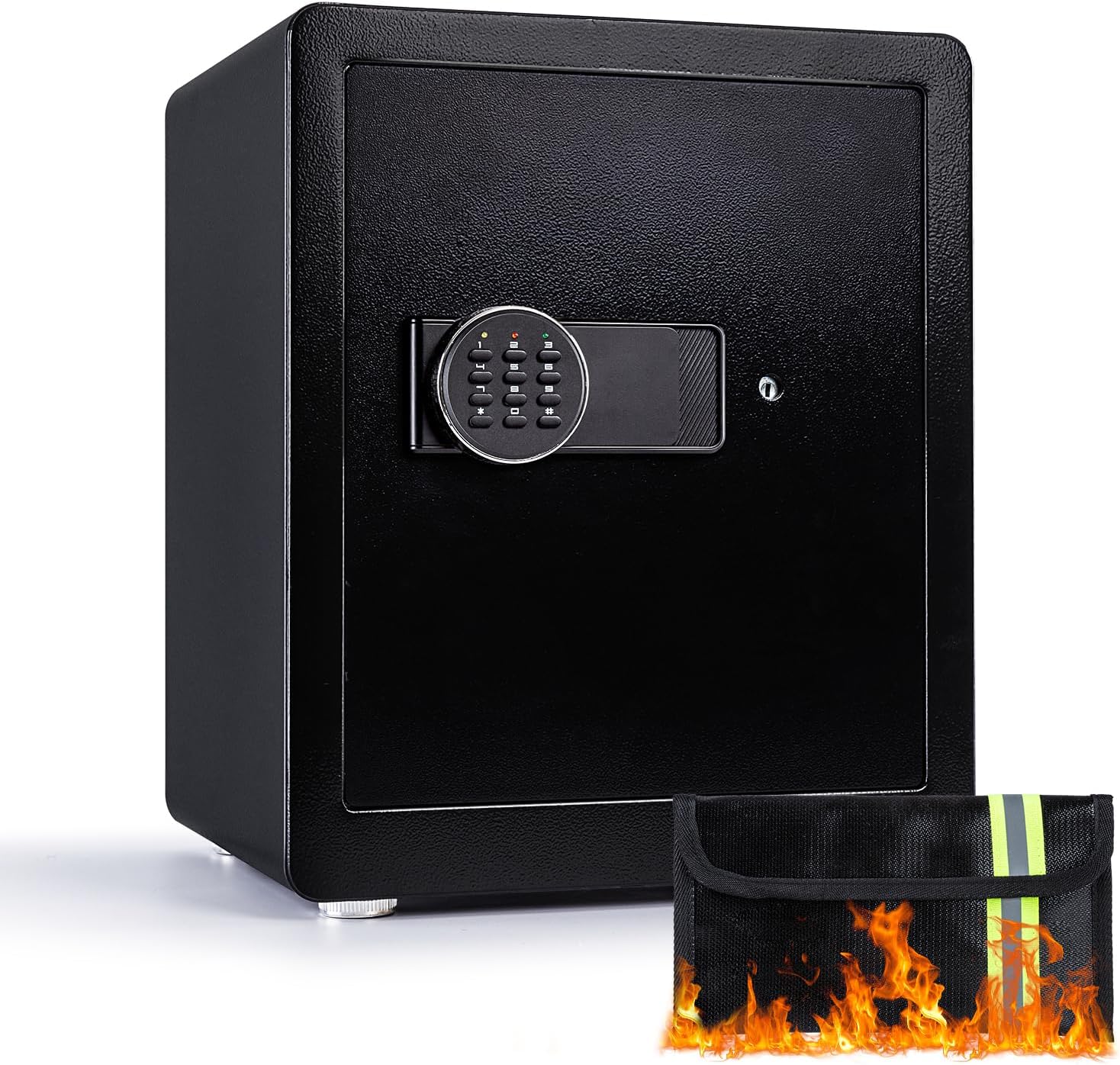 Safe Box, 1.9 Cubic Feet Secur - Home Security Lights avaliação e preço