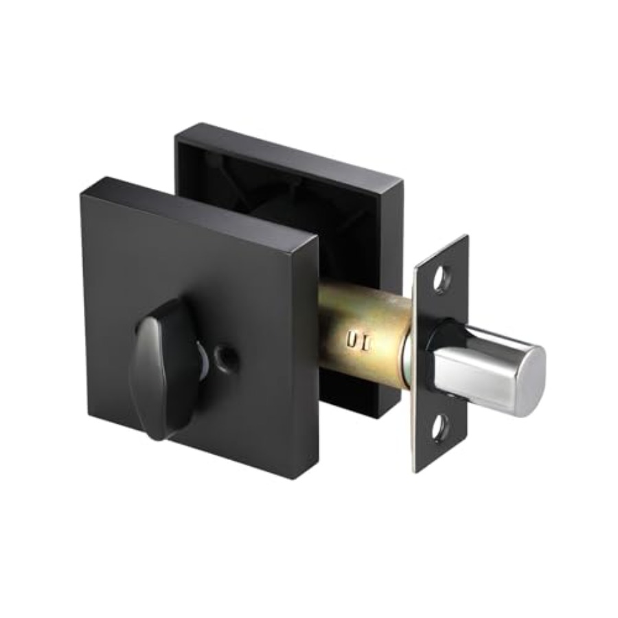 Matte Black Square Single Cyli - Home Security Locks For Doors avaliação e preço