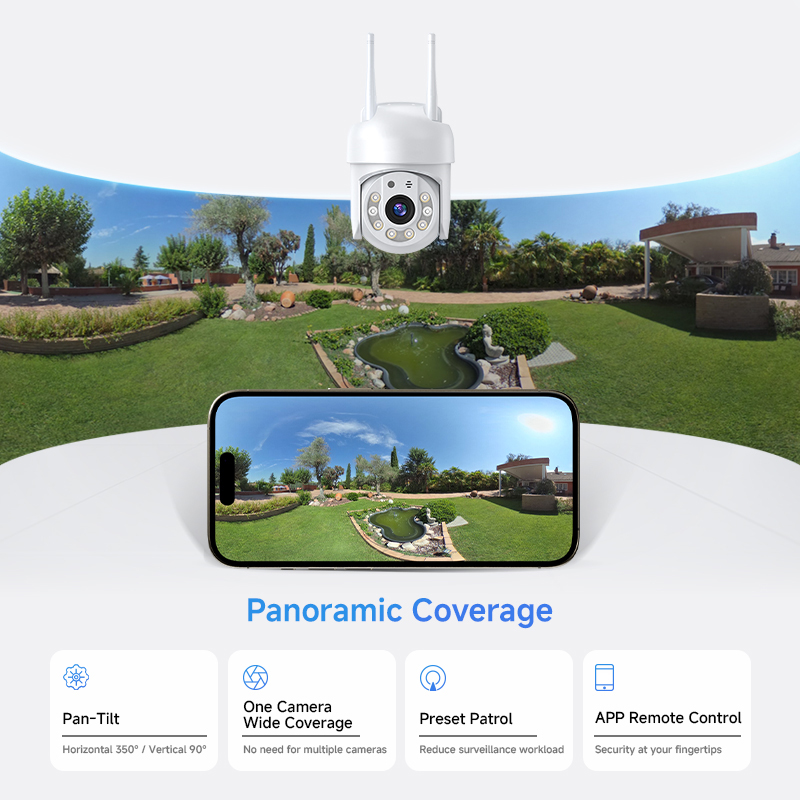 8MP 4K Speed Dome Auto Trackin - Home Security Options avaliação e preço