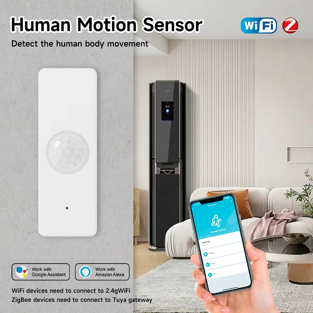Tuya WiFi Zigbee PIR Motion Se - Home Security Home Assistant avaliação e preço