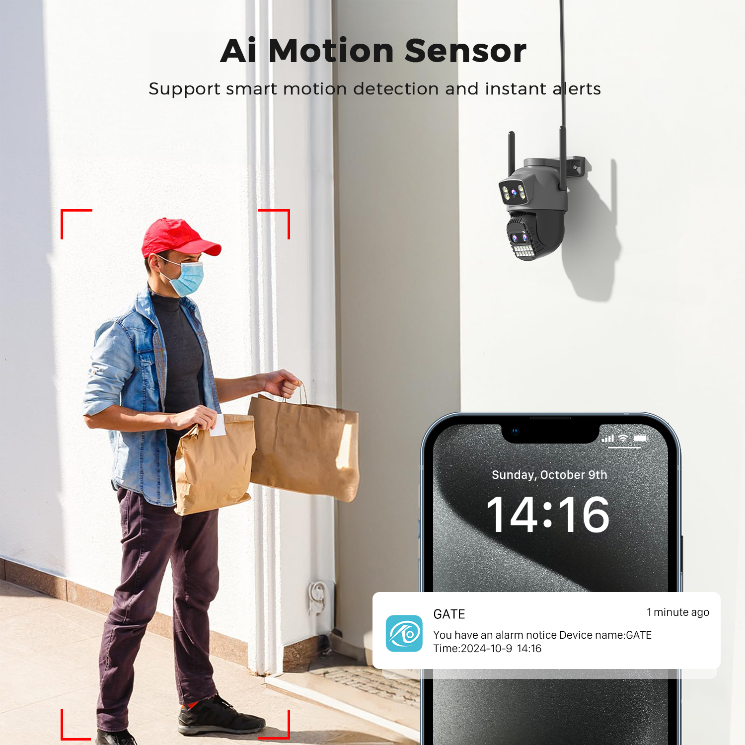 ABUNTU 15MP 8K 10X Optional Zo - Home Security Options avaliação e preço