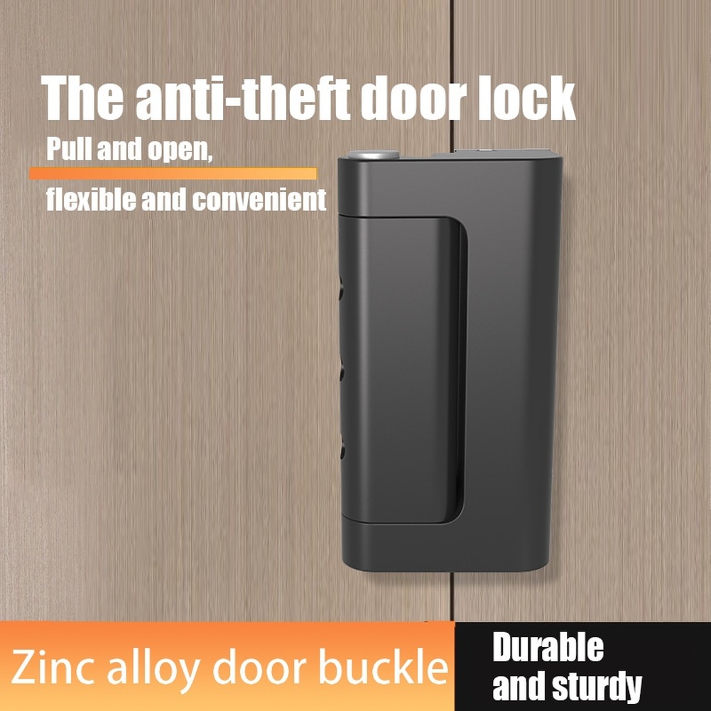 1pc Zinc Alloy Anti Theft Door - Home Security Locks For Doors avaliação e preço