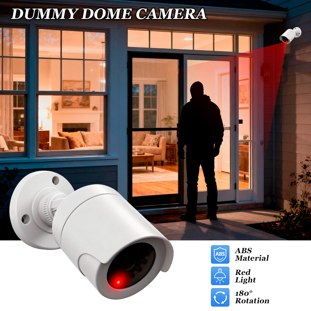 Simulation Camera Dummy Fake C - Home Security Lights avaliação e preço