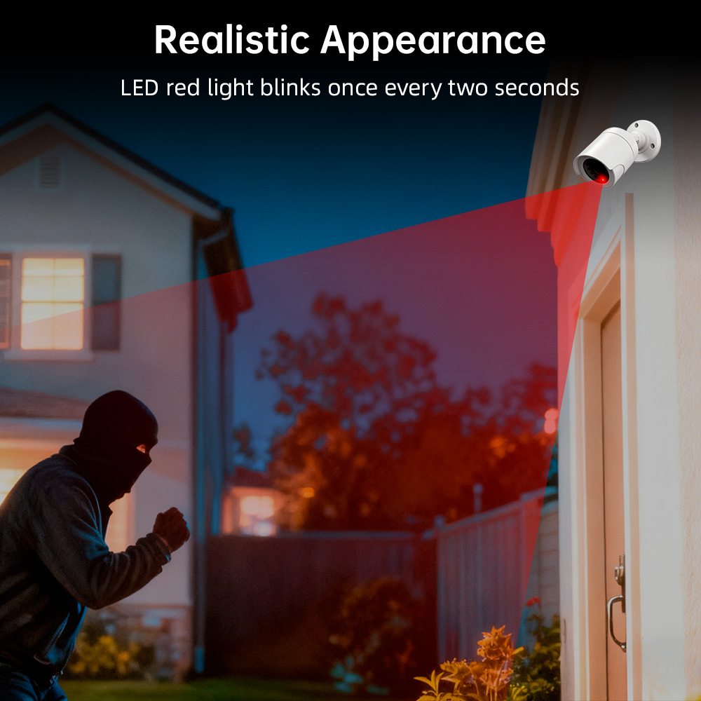 Simulation Camera Dummy Fake C - Home Security Lights avaliação e preço