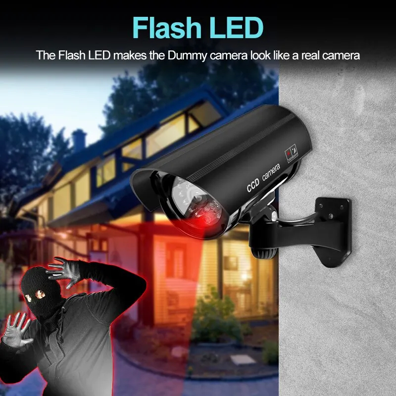 1PC Dummy Security Camera Watr - Home Security Lights avaliação e preço