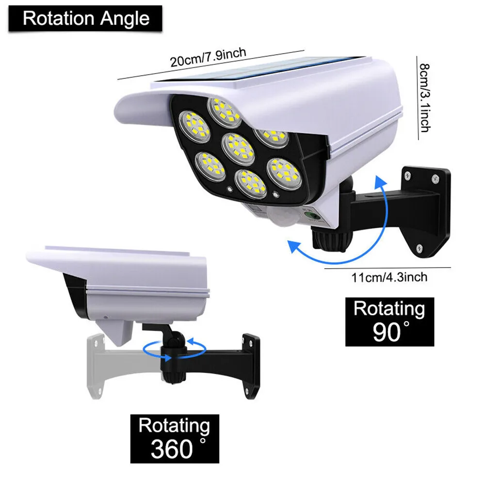 Outdoor Solar Light Motion Sen - Home Security Lights avaliação e preço