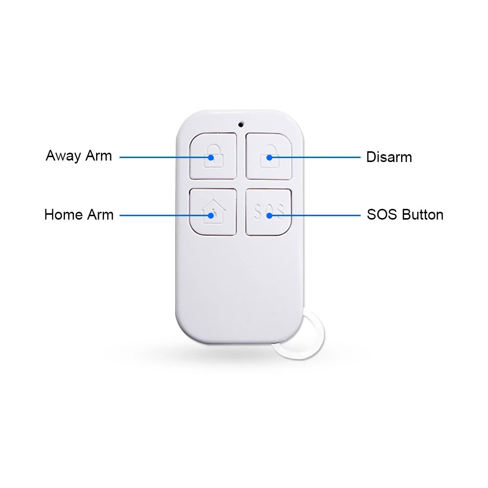 433MHz Wireless Remote Control - Home Security Home Assistant avaliação e preço