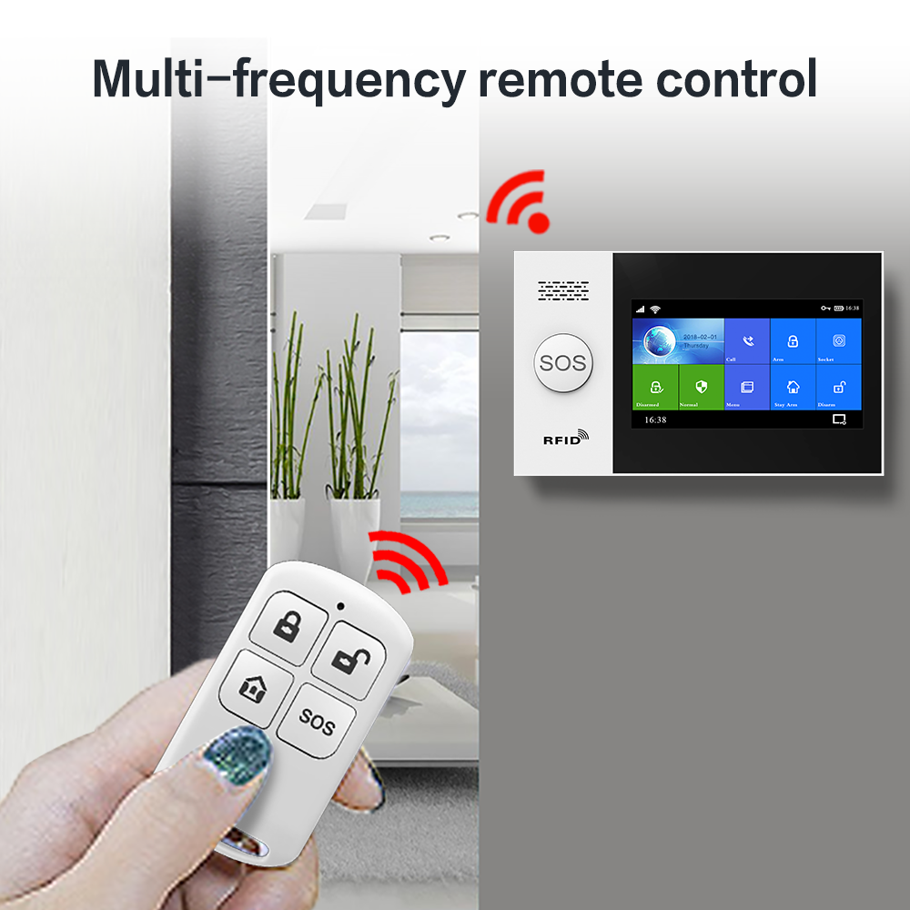 HIVA PF-50 Wireless 433MHz Rem - Home Security Systems Wireless avaliação e preço