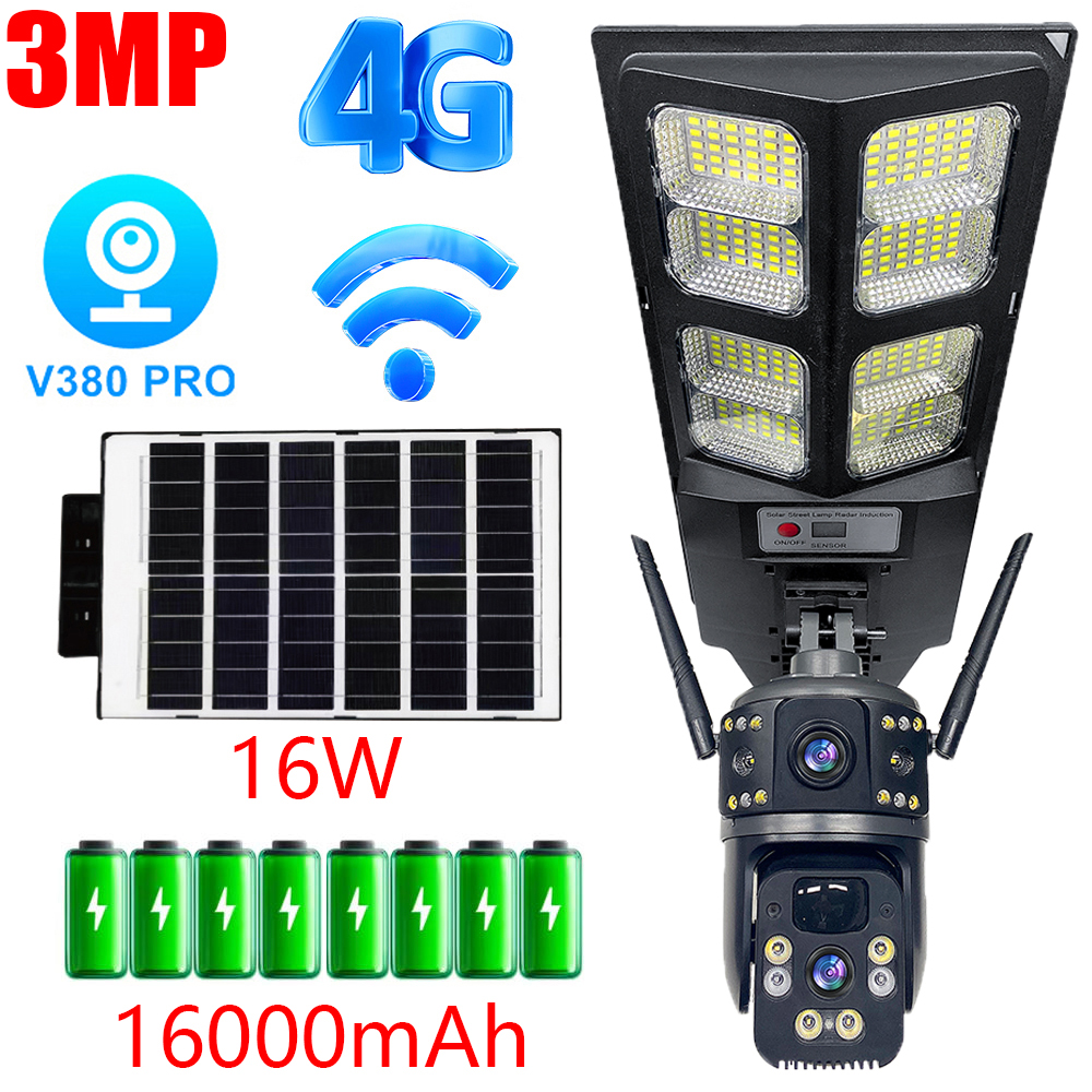 3MP 4G Dual Lens Camera Securi - Home Security Technician avaliação e preço