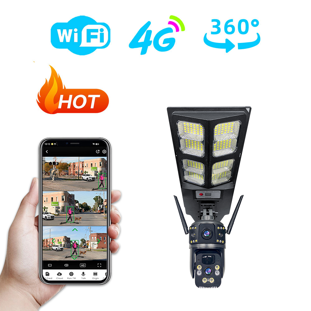 3MP 4G Dual Lens Camera Securi - Home Security Technician avaliação e preço