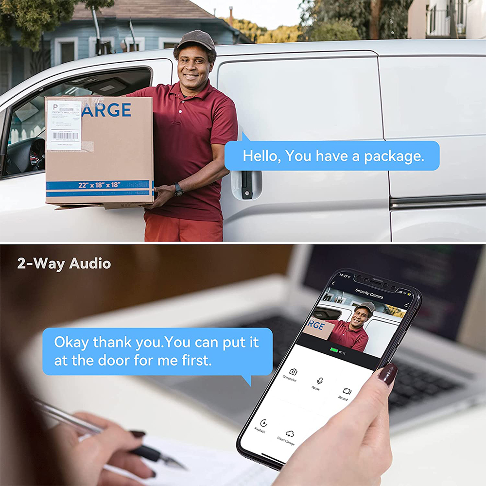 Smart Life Wireless Security H - Home Security Ring Camera avaliação e preço