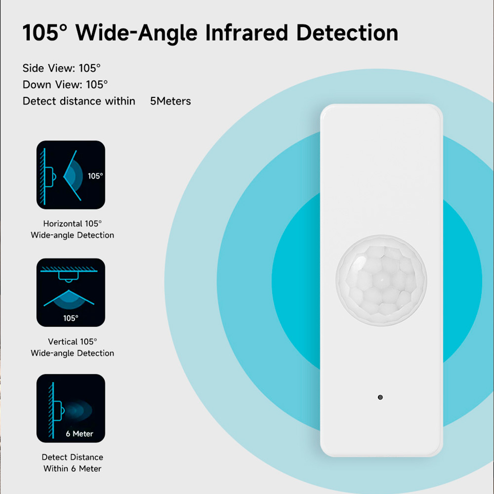 WiFi Smart PIR Motion Sensor T - Home Security Home Assistant avaliação e preço