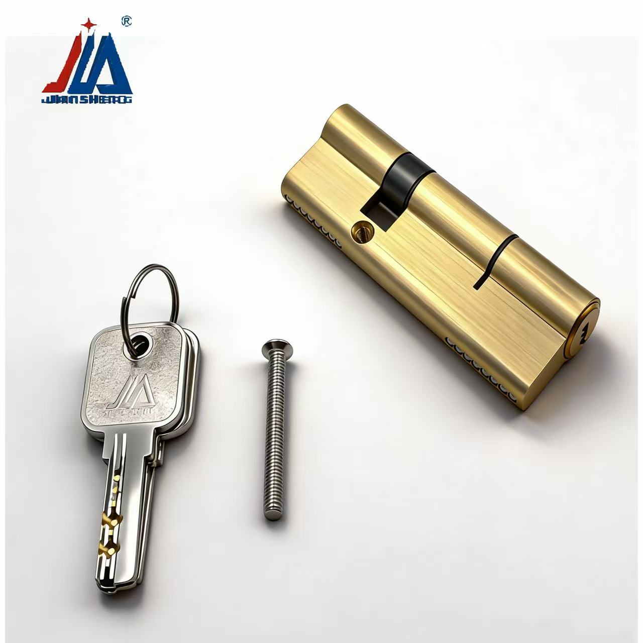 Solid Brass Door Lock Cylinder - Home Security Locks For Doors avaliação e preço