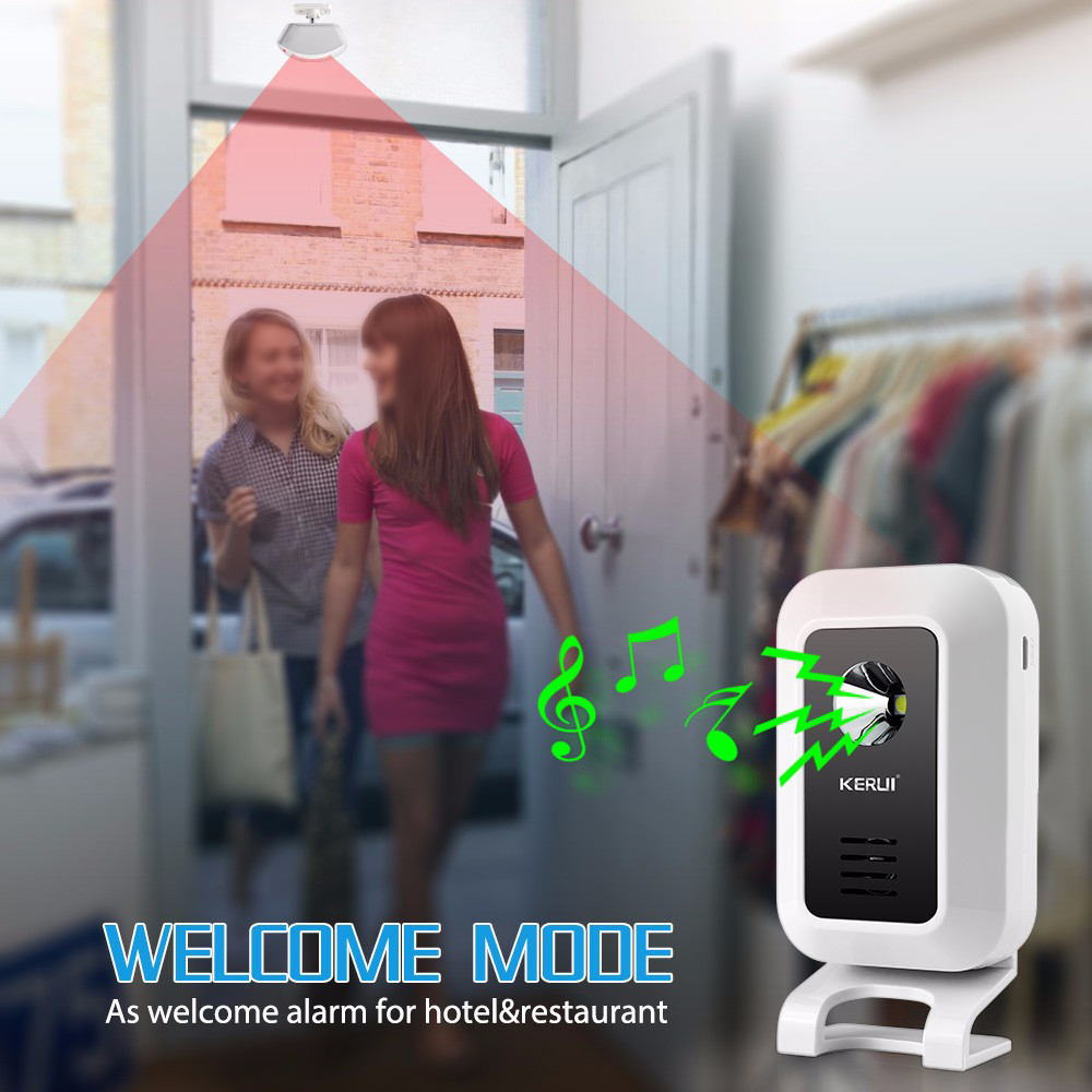 KERUI Welcome Motion Sensor Se - Home Security Lights avaliação e preço