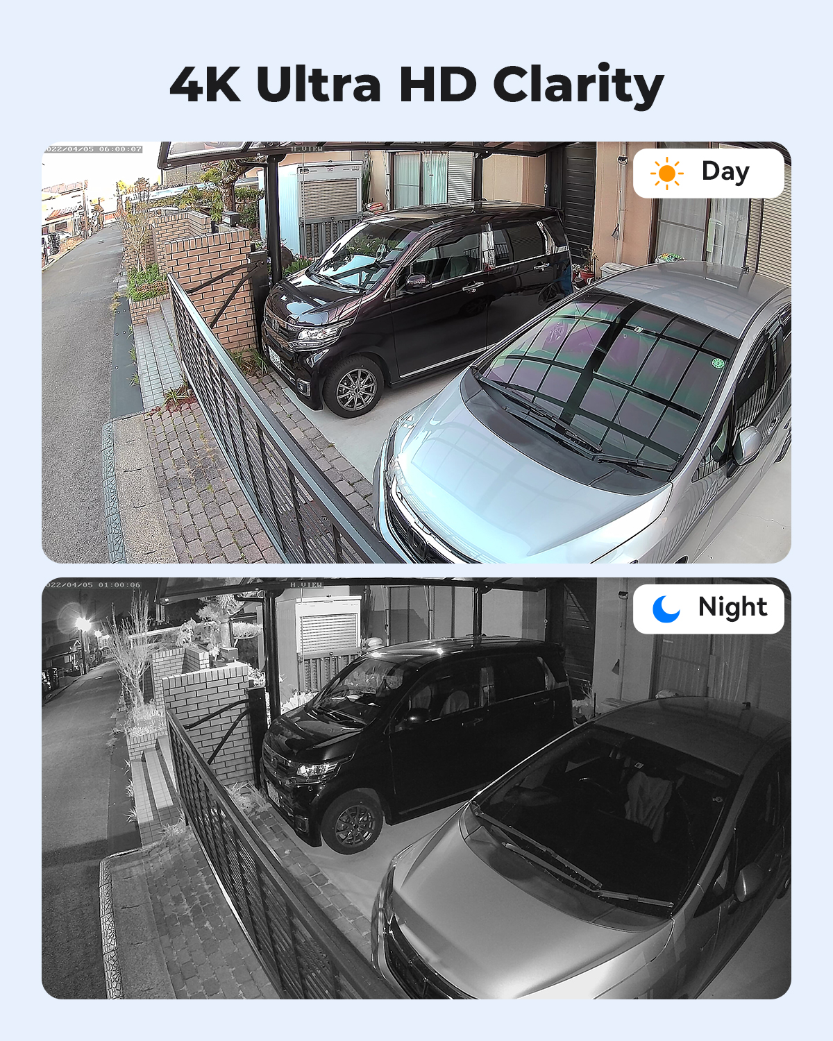 H.View 4K 5Mp 8Mp poe Cctv Sec - Home Security Technician avaliação e preço