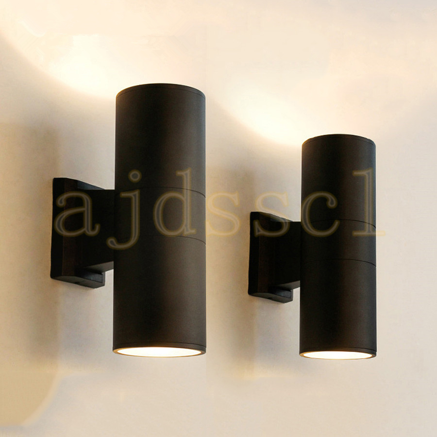LED Porch Wall Light Up Down W - Home Security Yard Sign avaliação e preço