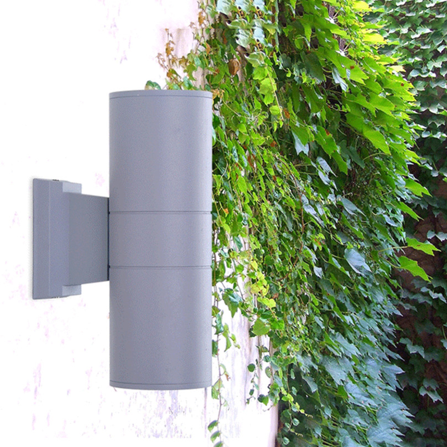 LED Porch Wall Light Up Down W - Home Security Yard Sign avaliação e preço