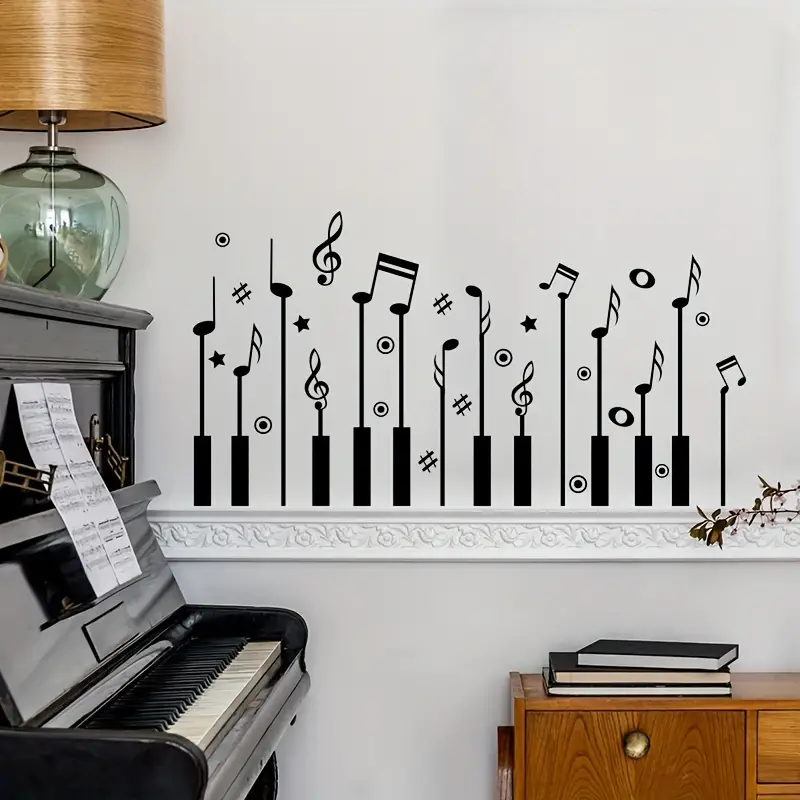 1pc Creative Wall Sticker, Mus - Home Security Yard Sign avaliação e preço