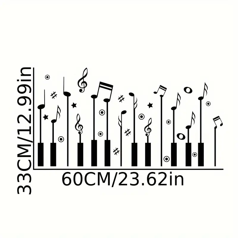 1pc Creative Wall Sticker, Mus - Home Security Yard Sign avaliação e preço