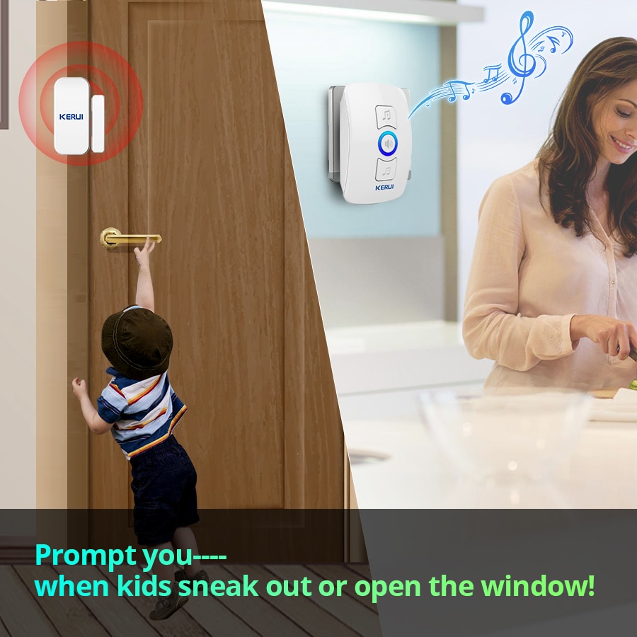 KERUI M525 Wireless DoorBell B - Home Security Options avaliação e preço
