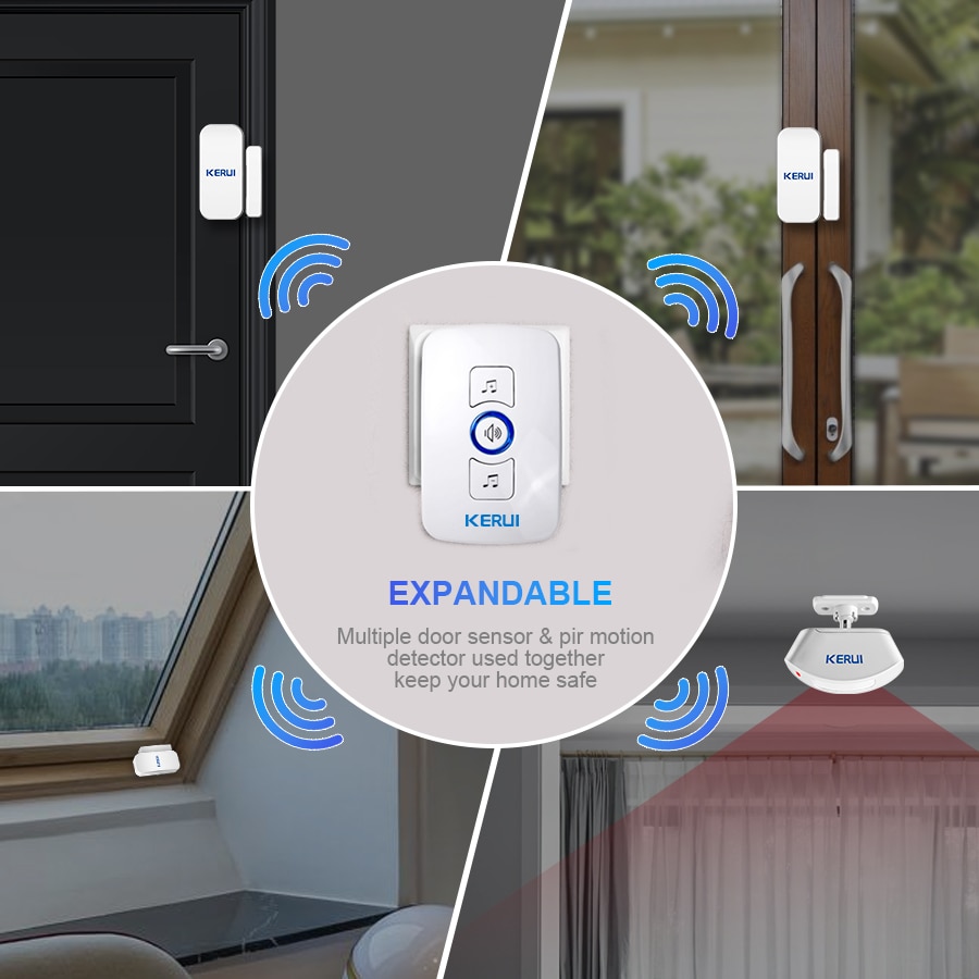 KERUI M525 Wireless DoorBell B - Home Security Options avaliação e preço