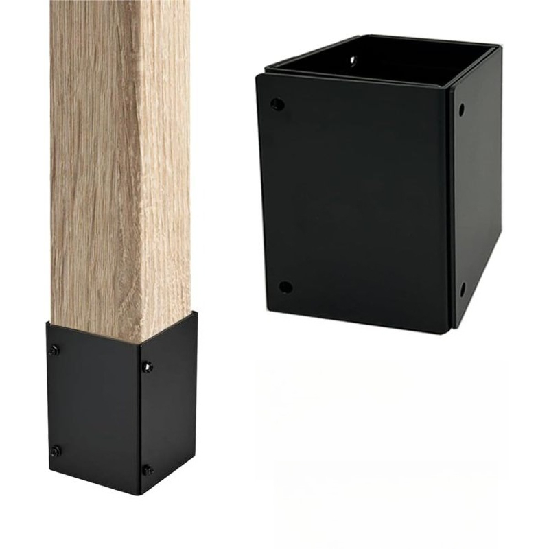 1PC Adjustable Post Base Prote - Home Security Yard Sign avaliação e preço